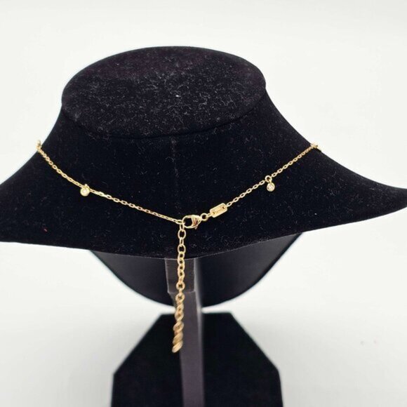 Gucci GG Running 18k Gold Diamond Necklace Brand New 900-042425 - Picture 5 of 15